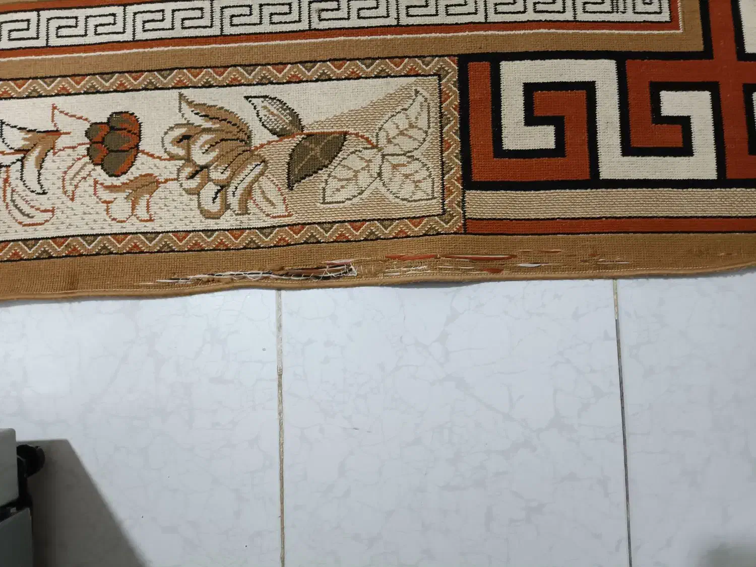 گلیم|گلیم، جاجیم، گبه|دزفول, |دیوار