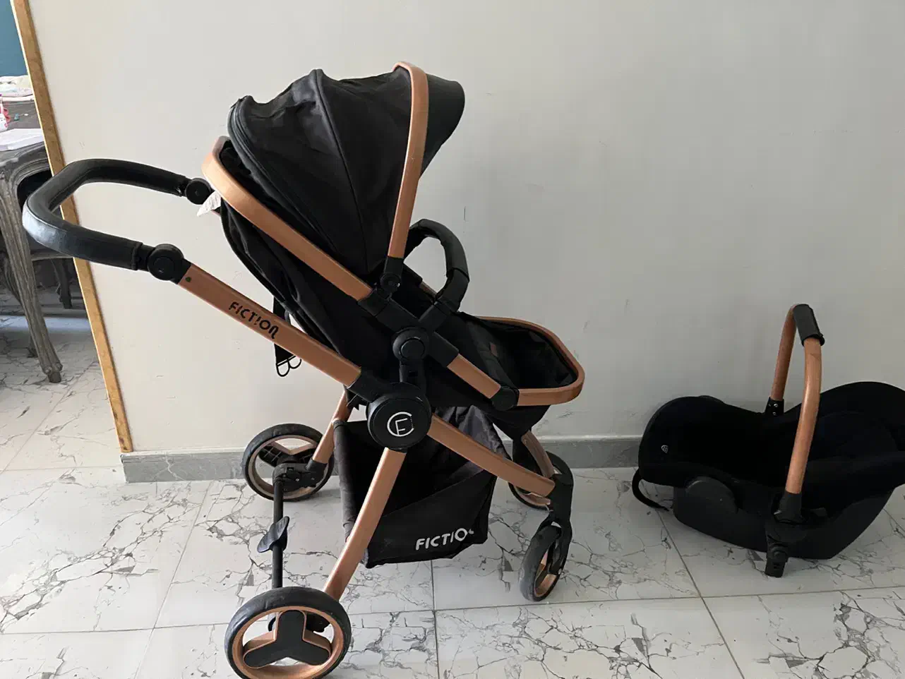 کالسکه کریر فیکشن مدل لوگانو|کالسکه و لوازم جانبی|کرج, محمود آباد|دیوار