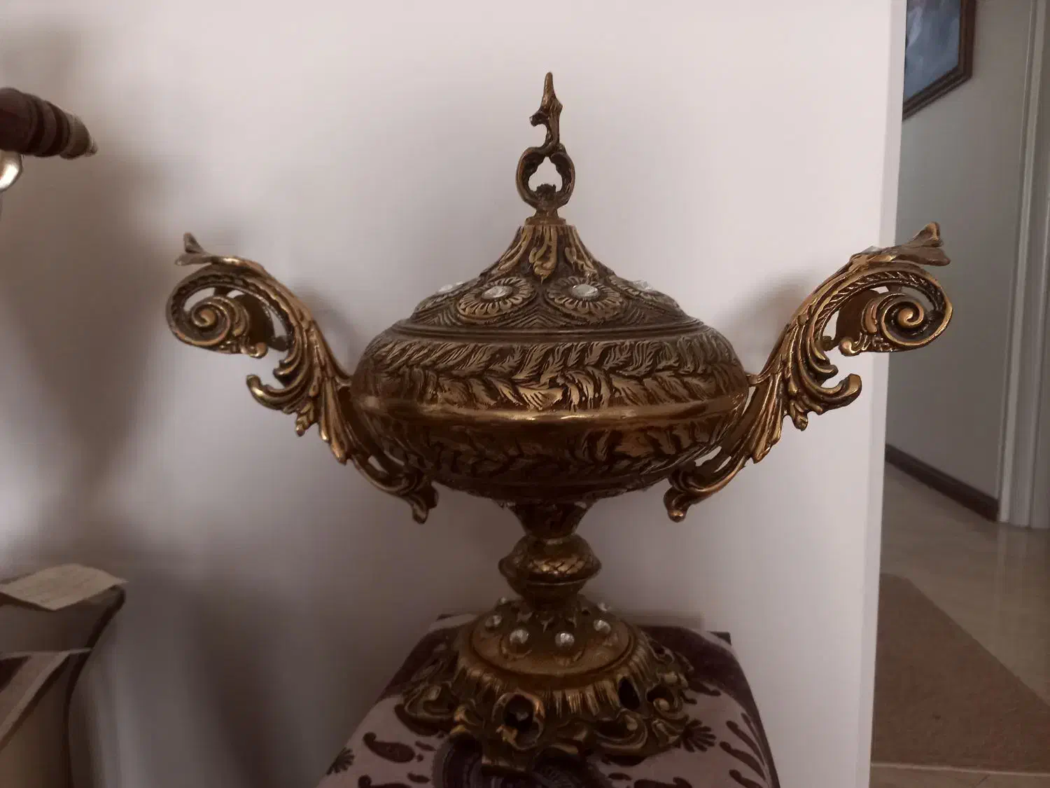 جاشکلاتی و جامیوه ای برنز|صنایع دستی و سایر لوازم تزئینی|الشتر, |دیوار