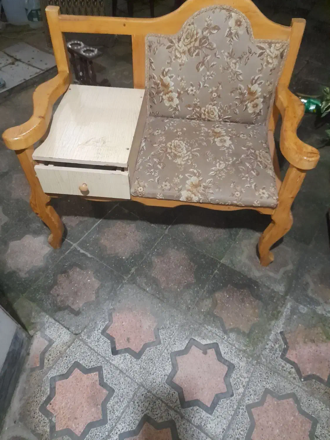 یک عدد دراور به همراه میز تلفن|جاکفشی، کمد، دراور|لاهیجان, لیل|دیوار