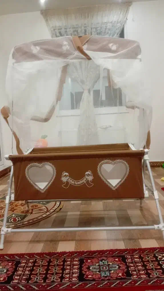 گهواره سالم نو|اسباب و اثاث بچه|رشت, نخودچر|دیوار