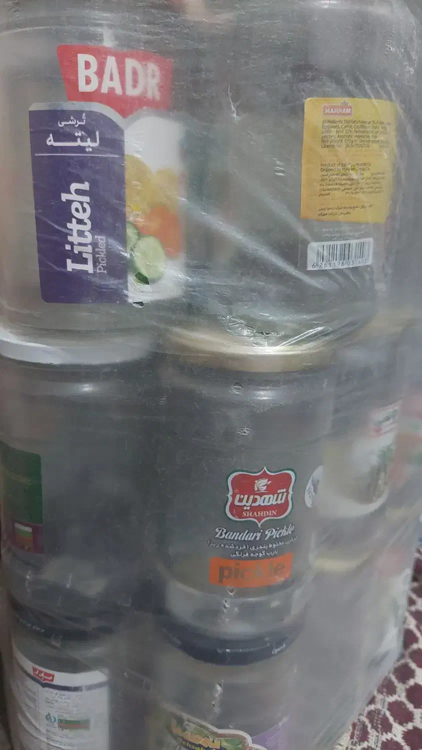 شیشه مربا|ظروف نگهدارنده، پلاستیکی، یک‌بارمصرف|زابل, |دیوار