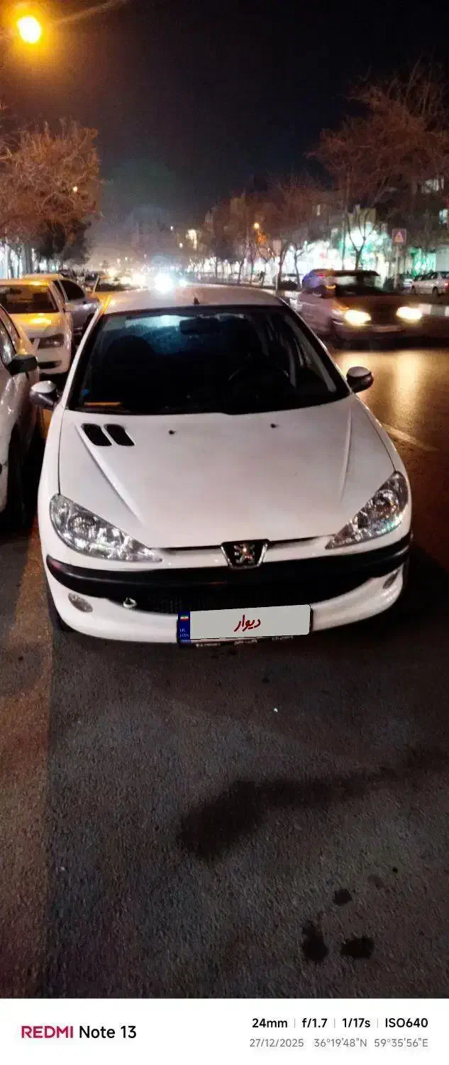 ۲۰۶ SD v8|خودرو سواری و وانت|مشهد, موسوی قوچانی|دیوار