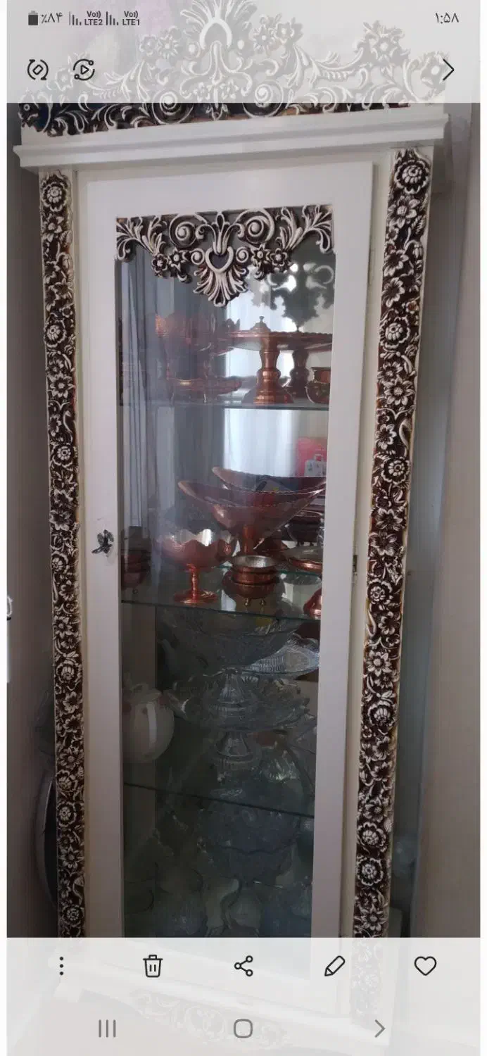 یک عدد بوفه در حد نو به فروش میرسه|بوفه، ویترین، کنسول|زنجان, |دیوار