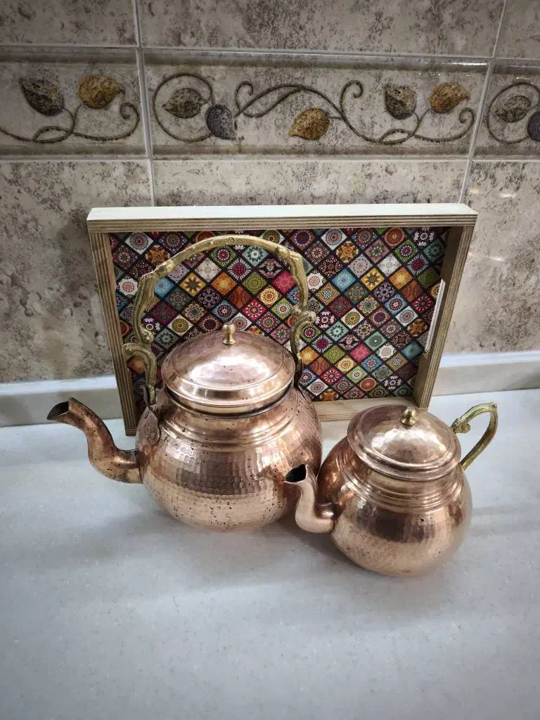 قوری کتری مسی (زنجان)|قوری، کتری، قهوه‌ساز دستی|تهران, ائمه اطهار|دیوار