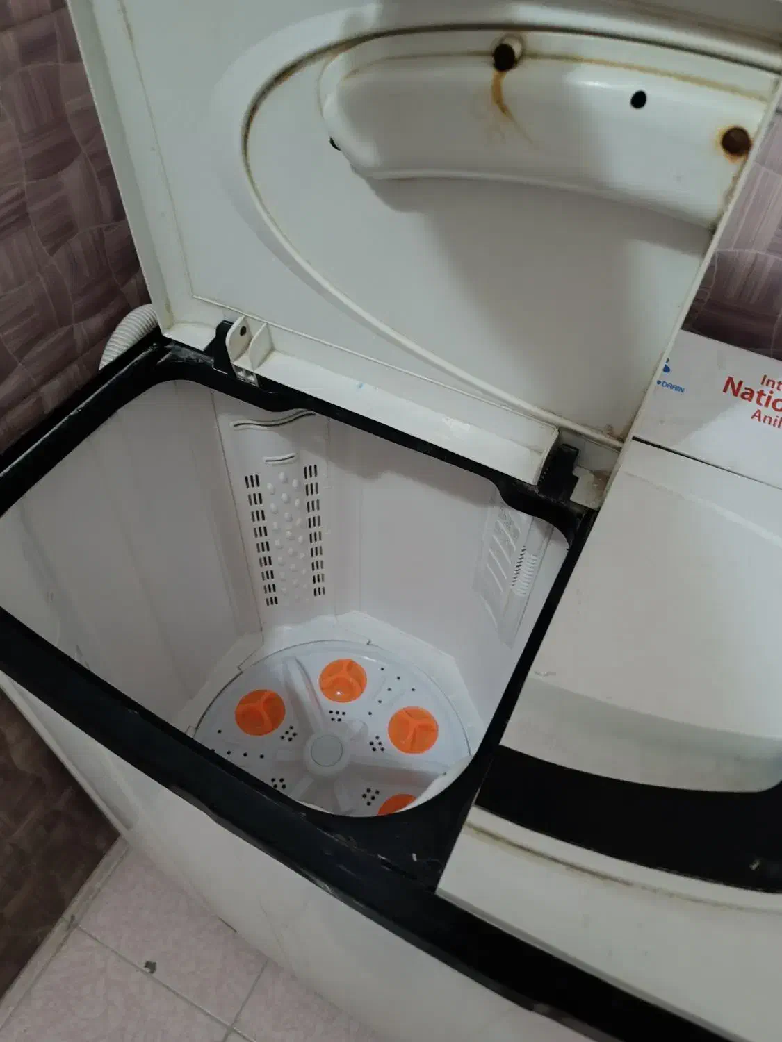 لباسشویی دوقلو|ماشین لباسشویی و خشک‌کن لباس|تفت, |دیوار