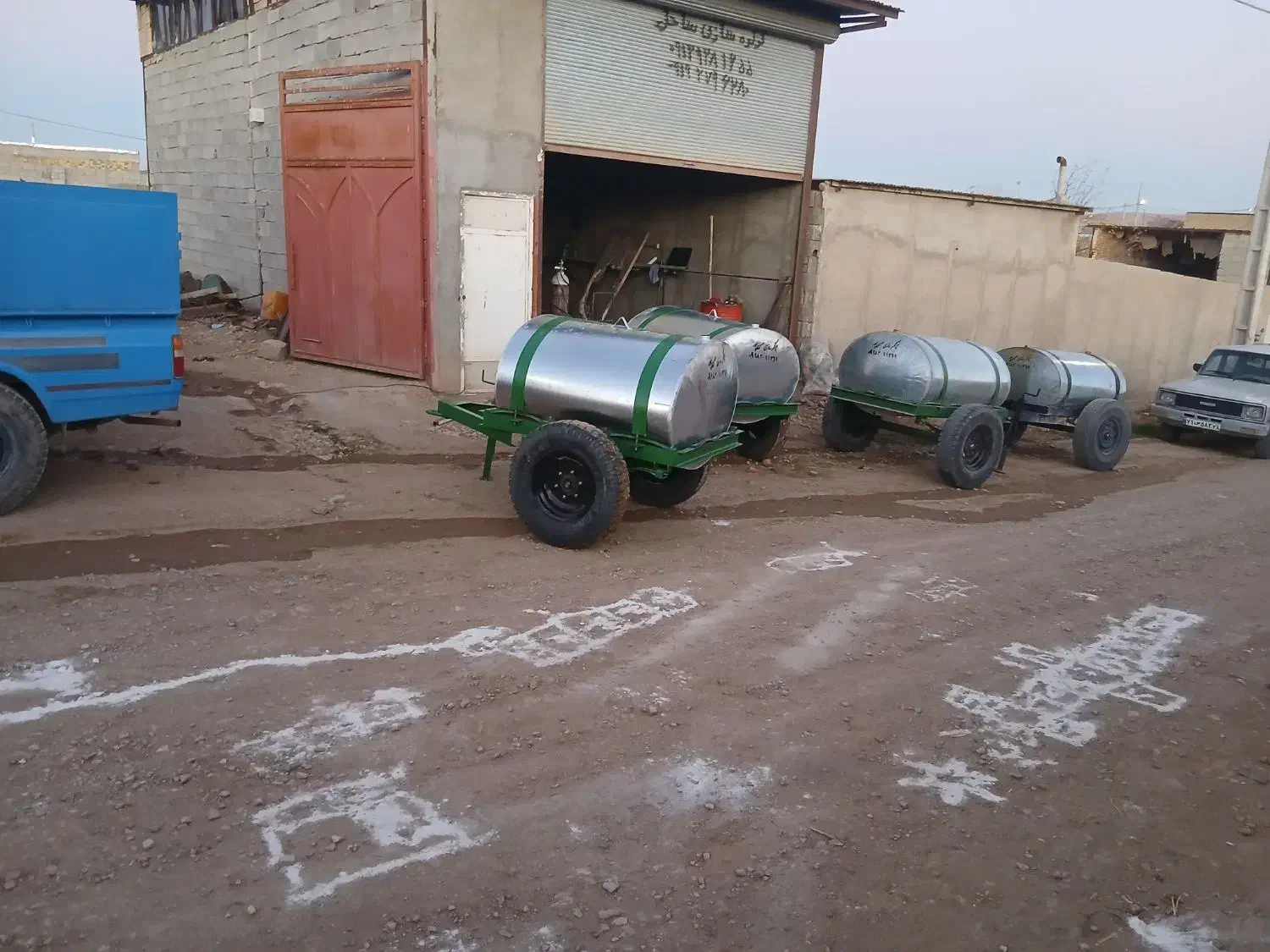 تانکر چرخدار بابهترین بهترین کیفیت کمباین وابرسانی|ماشینآلات صنعتی|سردرود, |دیوار