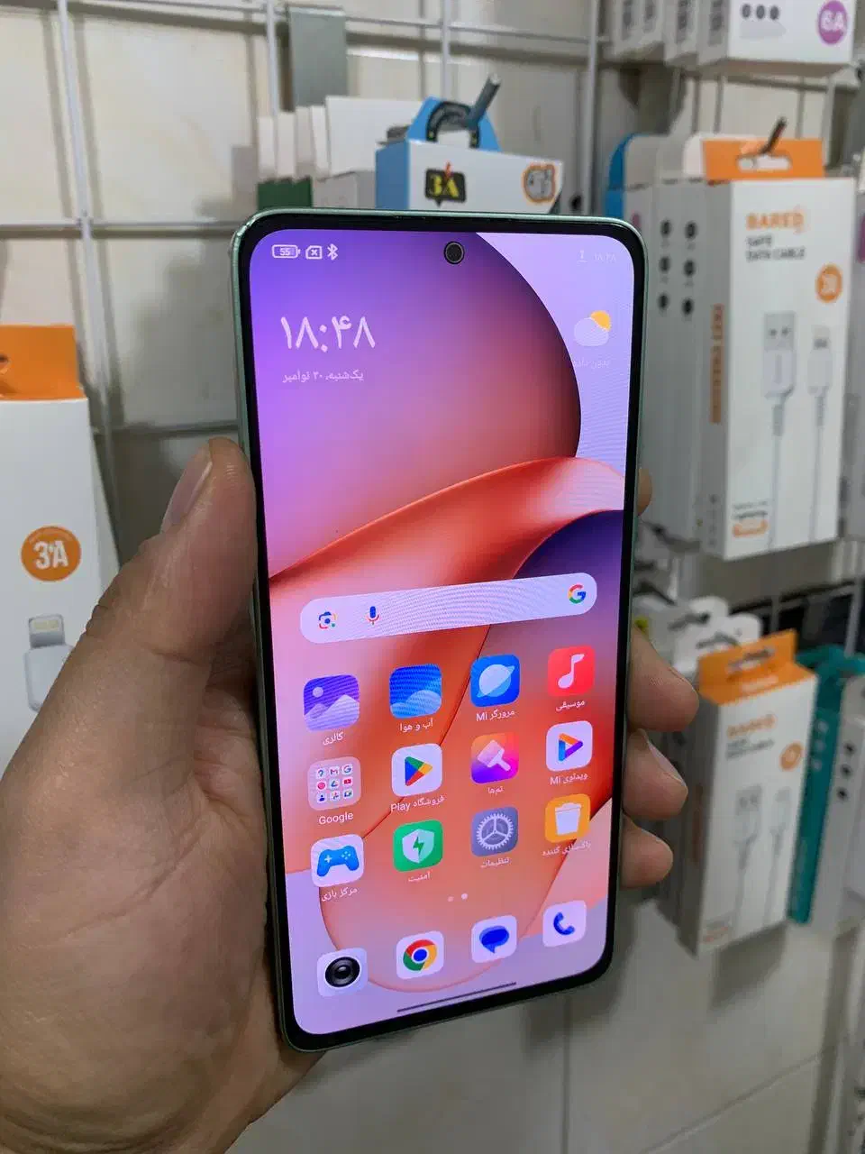 شیائومی نوت ۱۳ حافظه ۲۵۶ رام ۸(نقد چک معاوضه)|موبایل|قزوین, |دیوار
