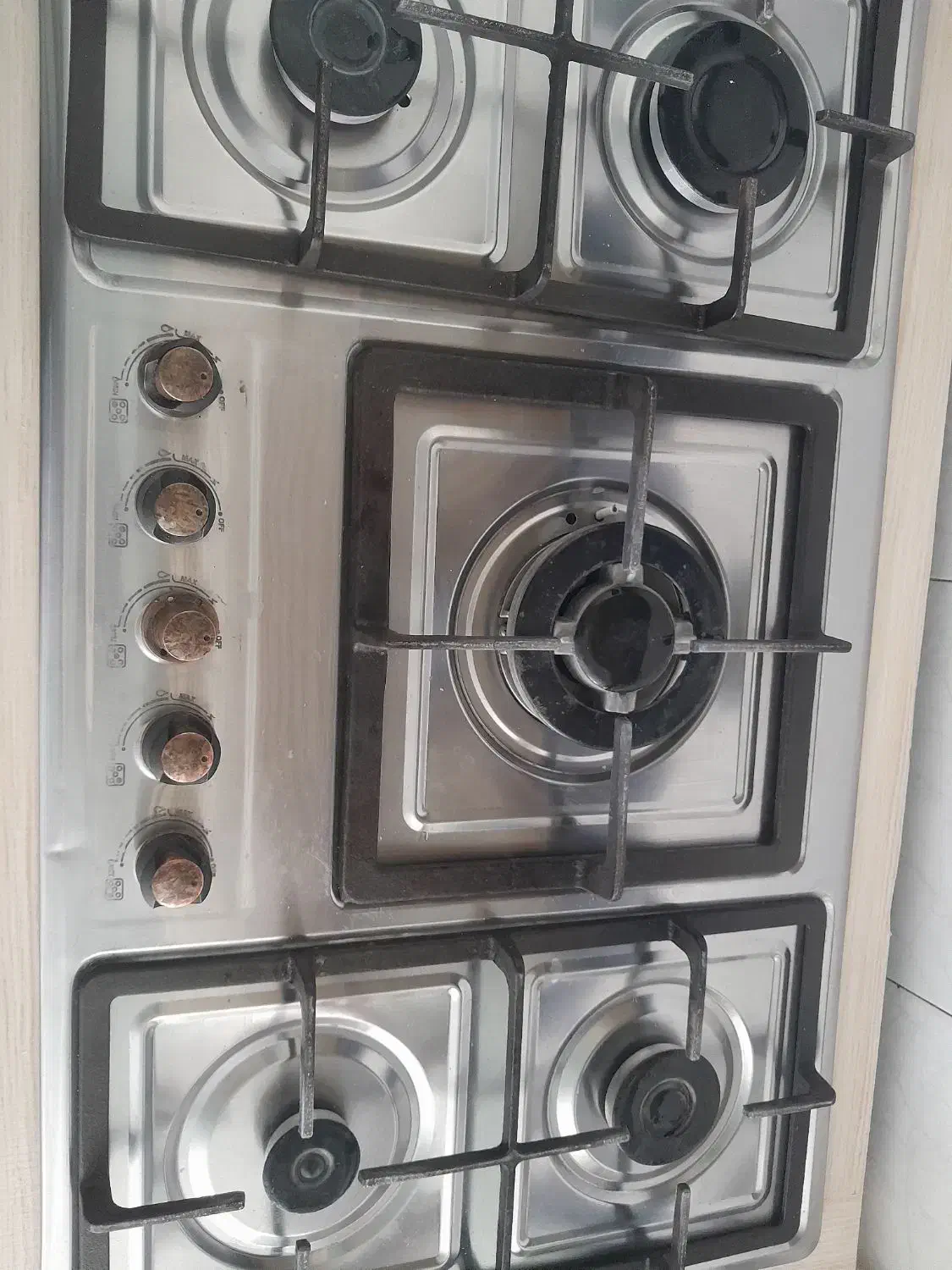 گاز صفحه استیل کابینت دار|بوفه، ویترین، کنسول|قره ضیاالدین, |دیوار