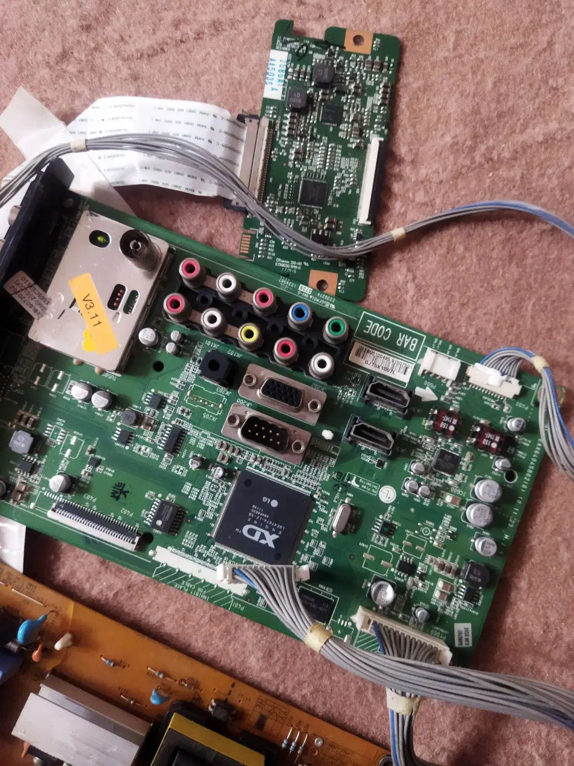 قطعات تلوزیون ال جی (همه چی سالم)|تلویزیون و پروژکتور|مشگین شهر, |دیوار