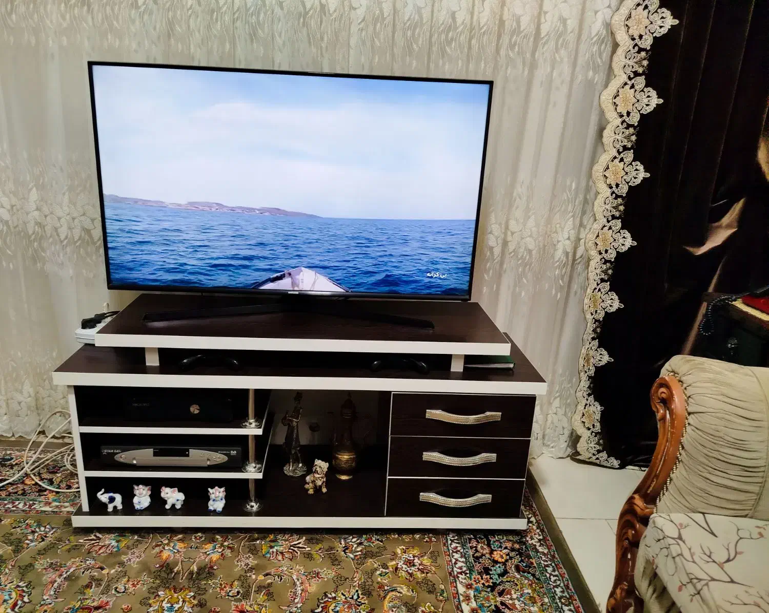 تلوزیون ۴۳ سامسونگ ال ای دی|تلویزیون و پروژکتور|محمدیه-قزوین, |دیوار