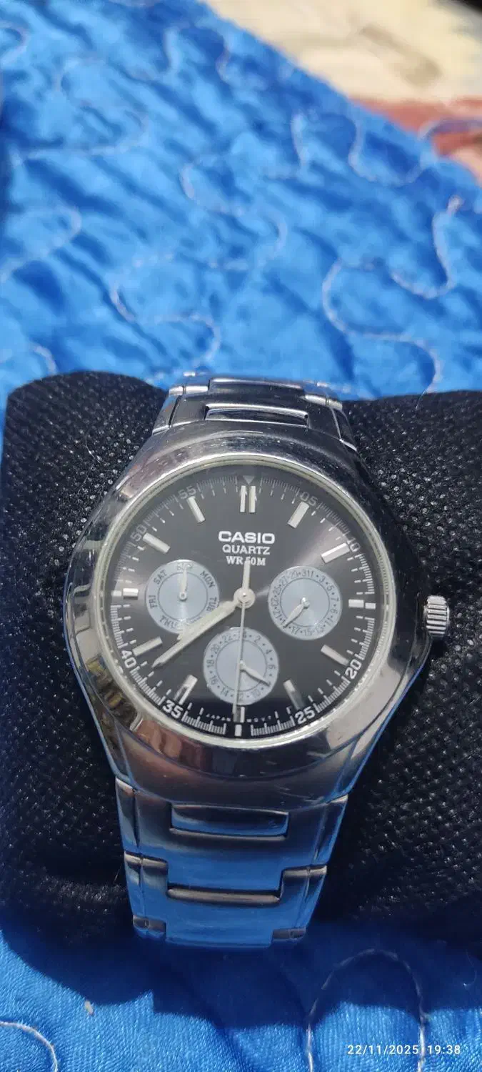 ساعت استیل کاسیو سه موتوره|ساعت|آمل, |دیوار