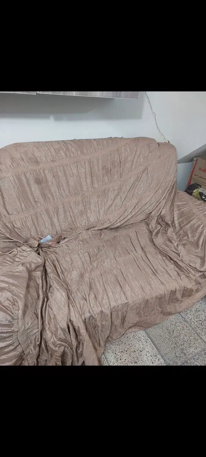 یکدست مبل راحتی هفت نفره با کاور|مبلمان خانگی و میز عسلی|مرند, |دیوار