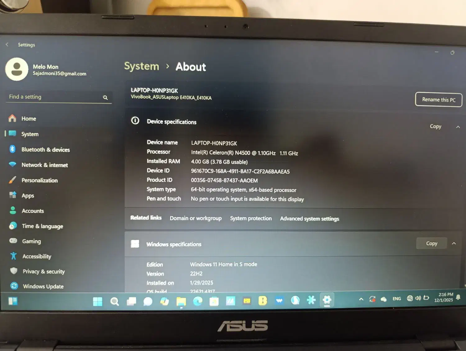 لب تاب Asus E410 Ka مناسب هدیه|رایانه همراه|رباط‌کریم, رباط‌کریم|دیوار