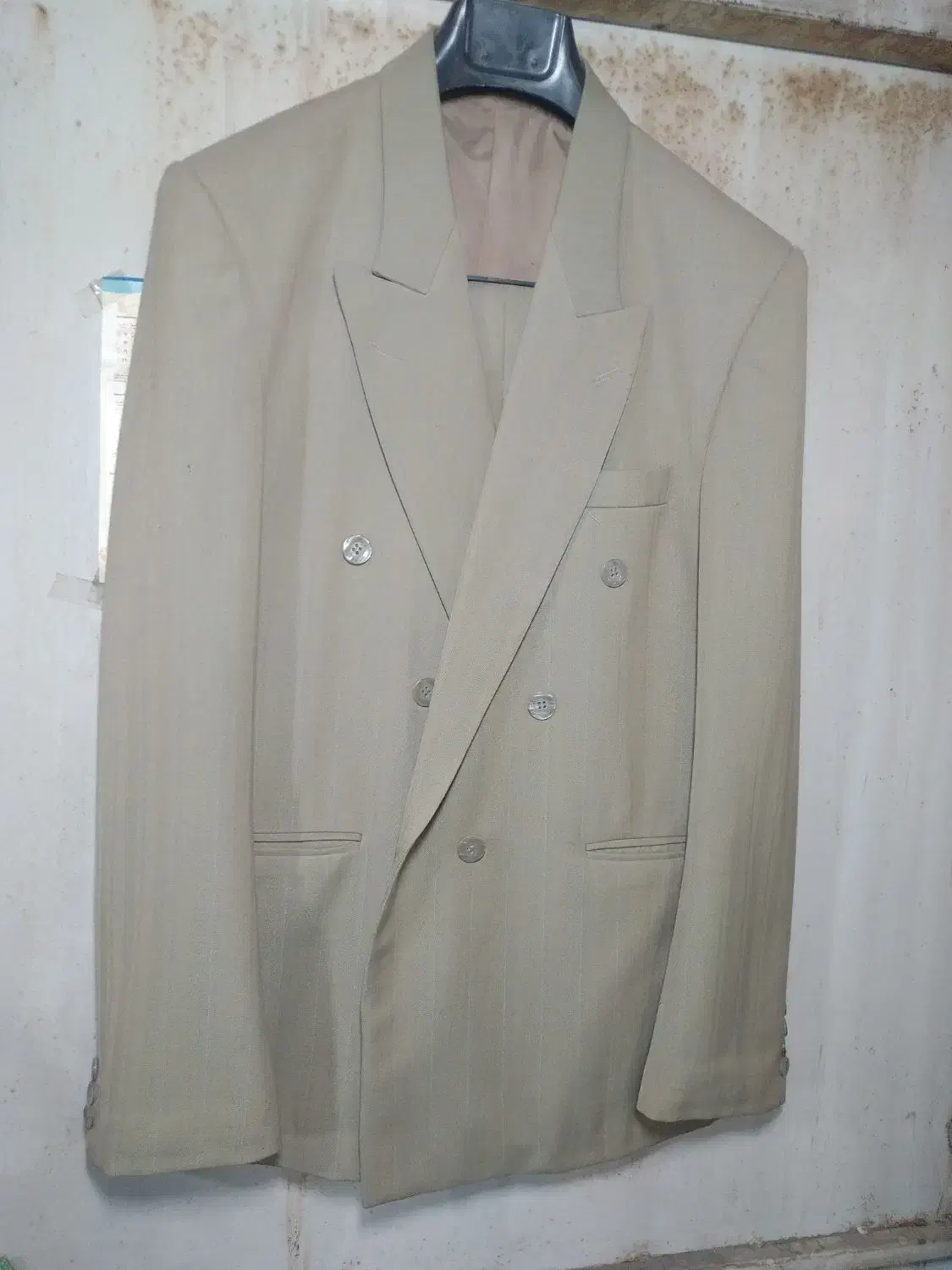 فروش کت و شلوار به رنگ پسته ای سایز 48 نو|لباس|مراغه, |دیوار