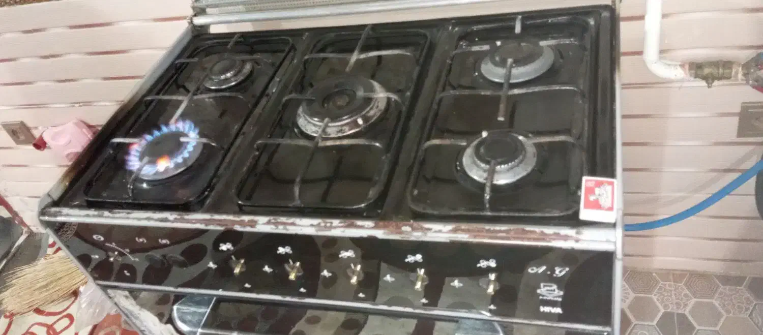 گاز تمیز|اجاق گاز و لوازم برقی پخت‌وپز|زارچ, |دیوار