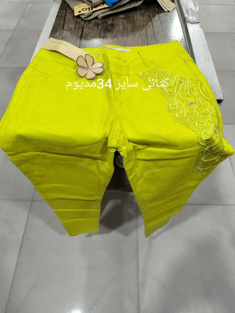 حراج شلوال لی و کتانی وپارچه عمده وتکی 100 هزار|لباس|جوانرود, |دیوار