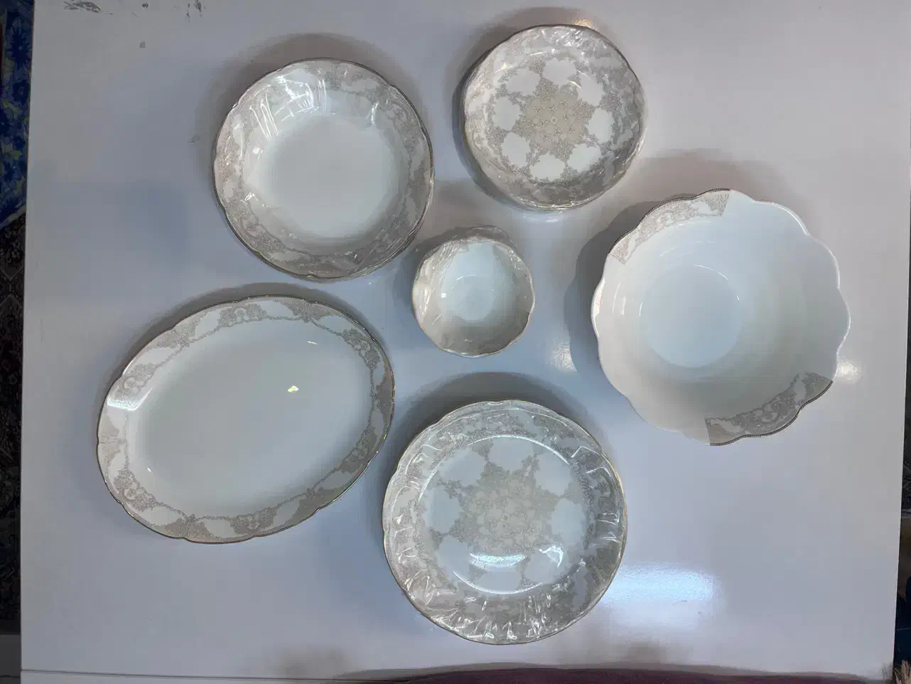 سرویس اپال نورا شش نفره ۲۸ پارچه|ظروف سرو و پذیرایی|ری, سرتخت|دیوار