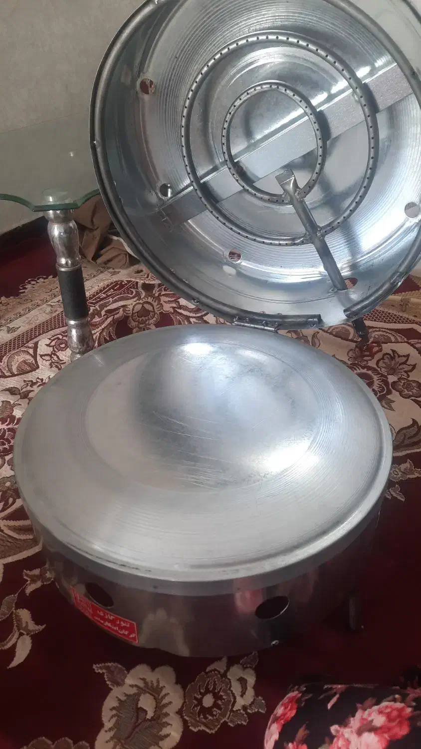 تنورک گازی دوشعله بالا و دوشعله پایین گرد|اجاق گاز و لوازم برقی پخت‌وپز|اهواز, بهارستان|دیوار