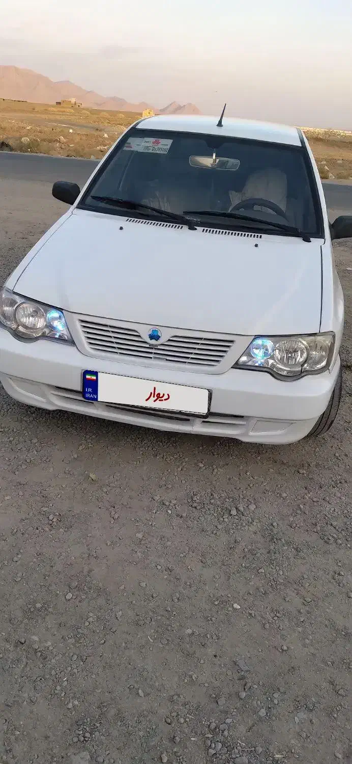 پراید۱۱۱سفیدتمیزعروسک درحدمدل اخر۹۶|خودرو سواری و وانت|تربت‌حیدریه, یحیی آباد|دیوار