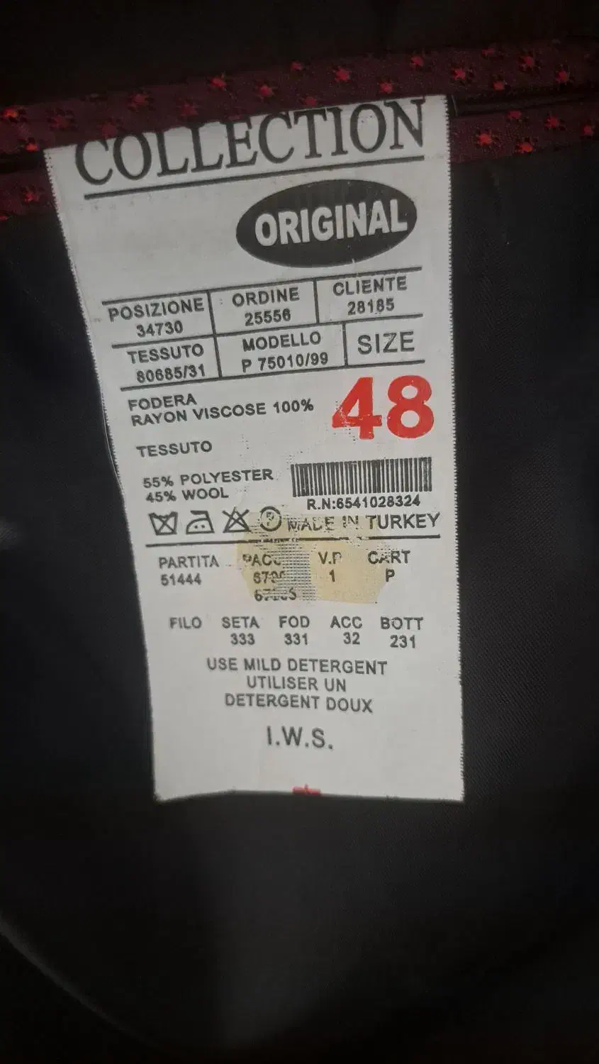 کت و شلوار اصل ترک در حد نو|لباس|بندرعباس, |دیوار