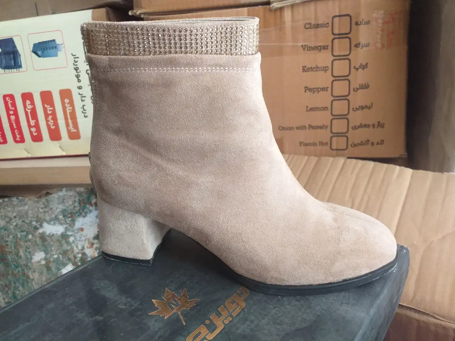 نیم بوت زنانه کفش زنانه|کیف، کفش، کمربند|کرمانشاه, |دیوار