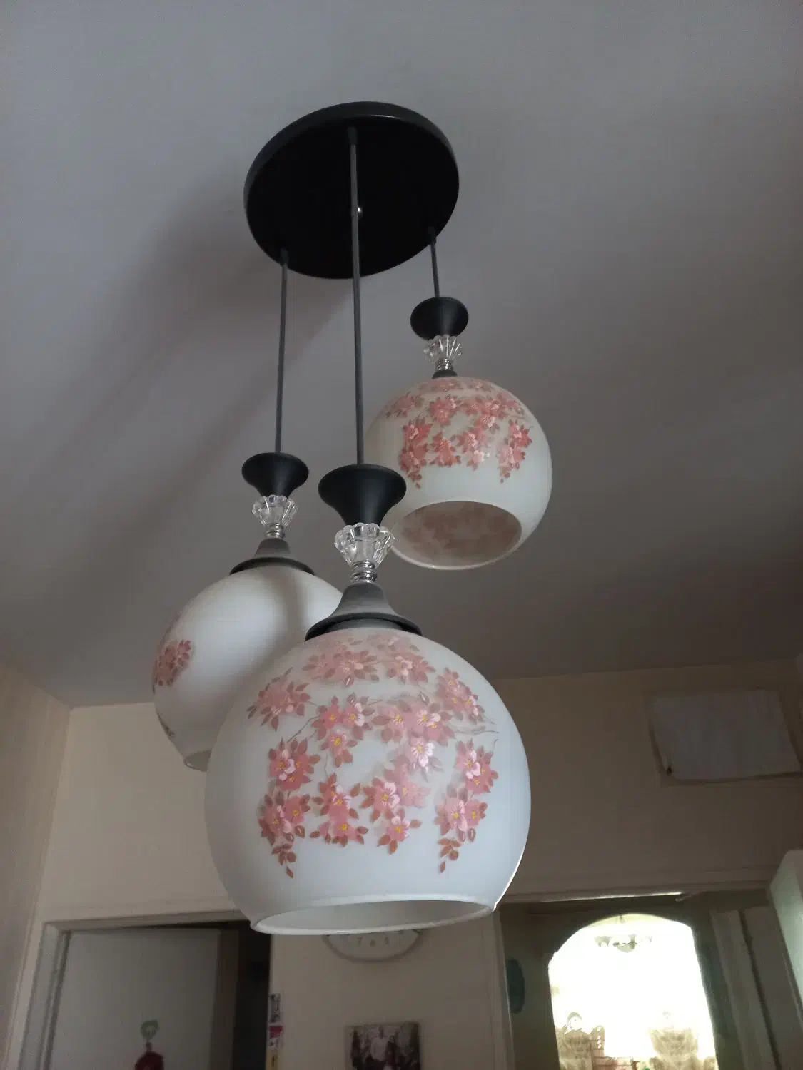 لوستر اتاق خواب|لوستر و چراغ آویز|کرج, جهان‌شهر|دیوار