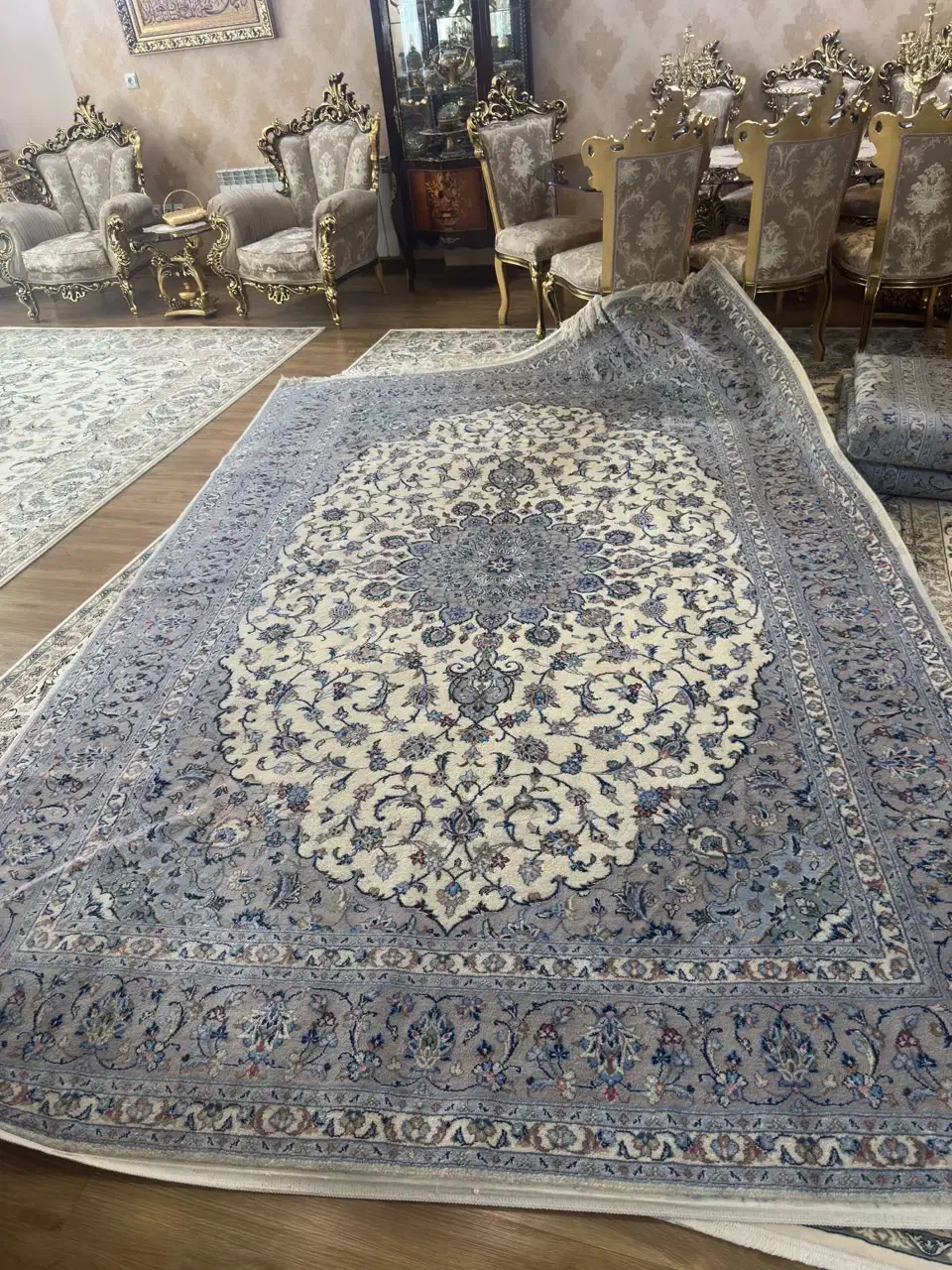 فرش نه متری دستبافت کاشان|فرش|قم, باجک دو|دیوار