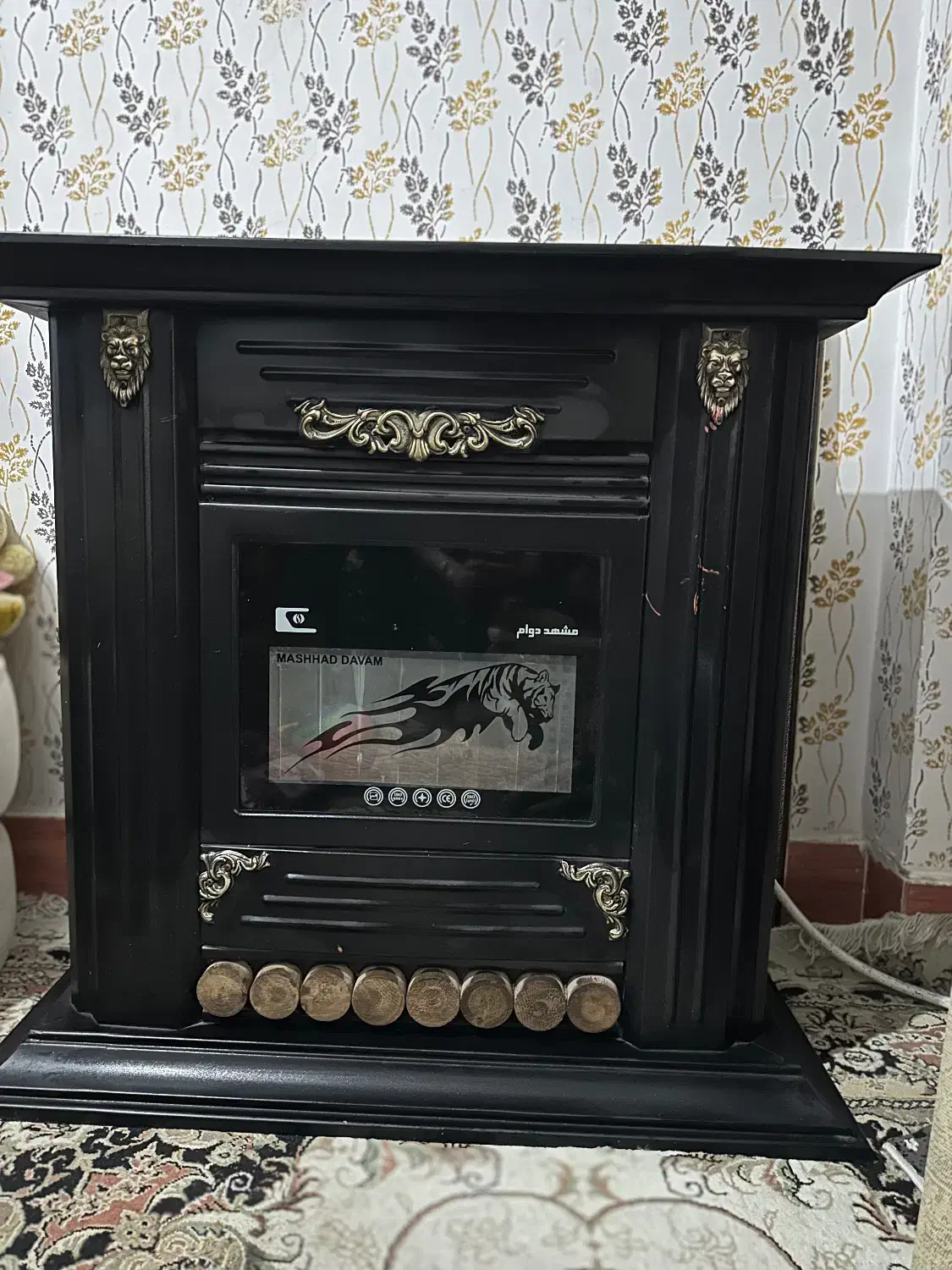 بخاری شومینه|بخاری، هیتر، شومینه|تربت‌حیدریه, کاشانی|دیوار