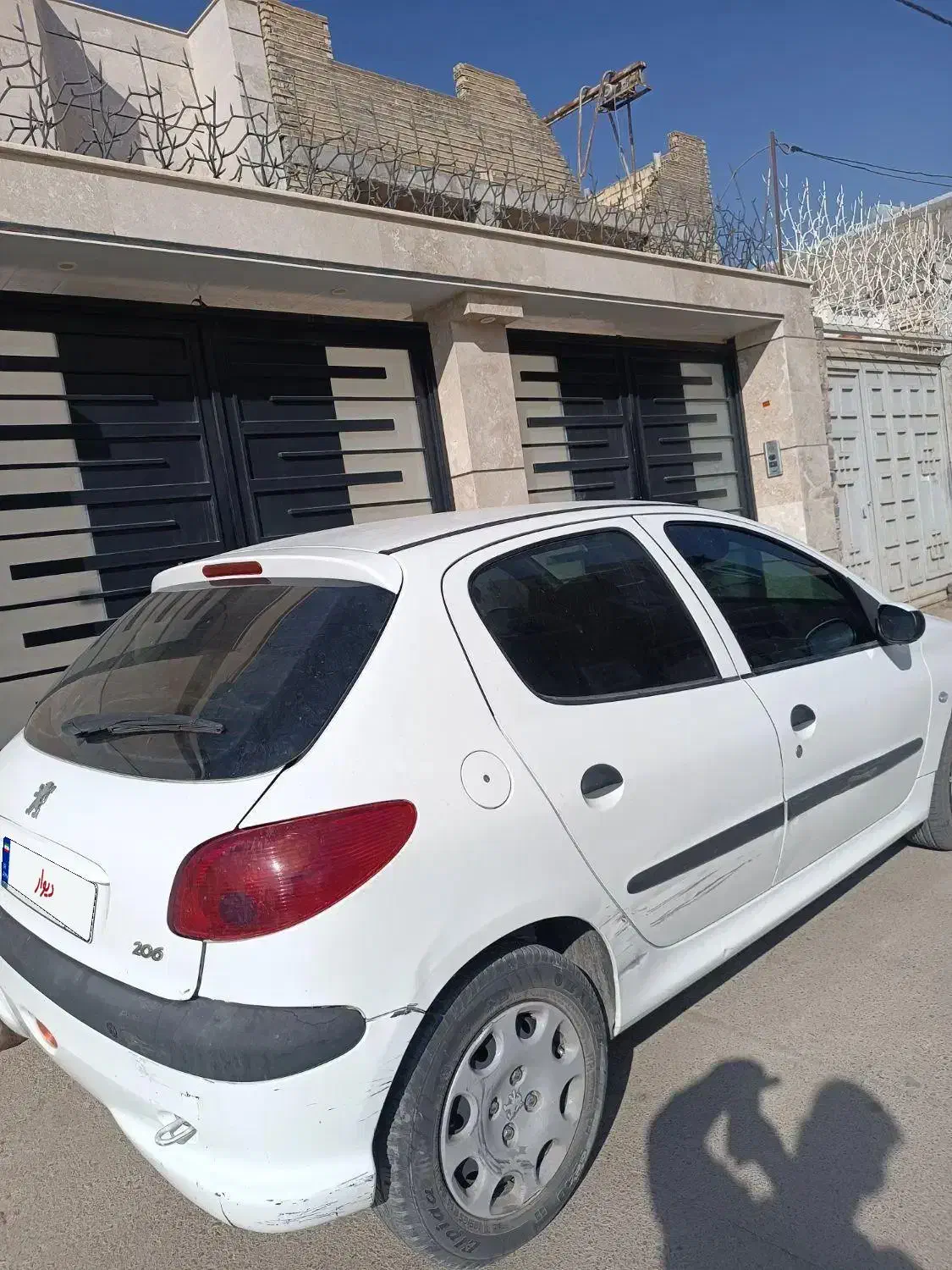 206تیپ پنج بدون رنگ|خودرو سواری و وانت|برخوار, |دیوار