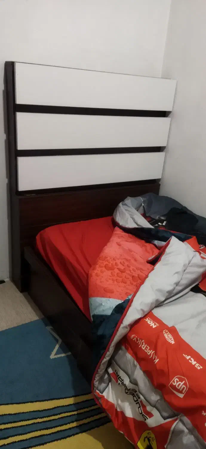 تخت نوجوان|تخت و سرویس خواب|بندر انزلی, پیل علی باغ|دیوار