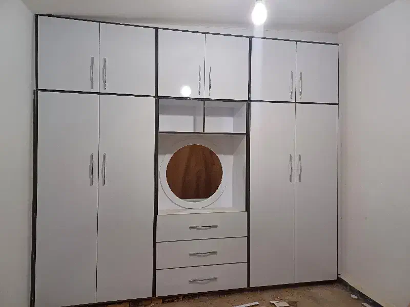 فروش فروسی کمد دیواری به همراه باکس|جاکفشی، کمد، دراور|ایذه, |دیوار