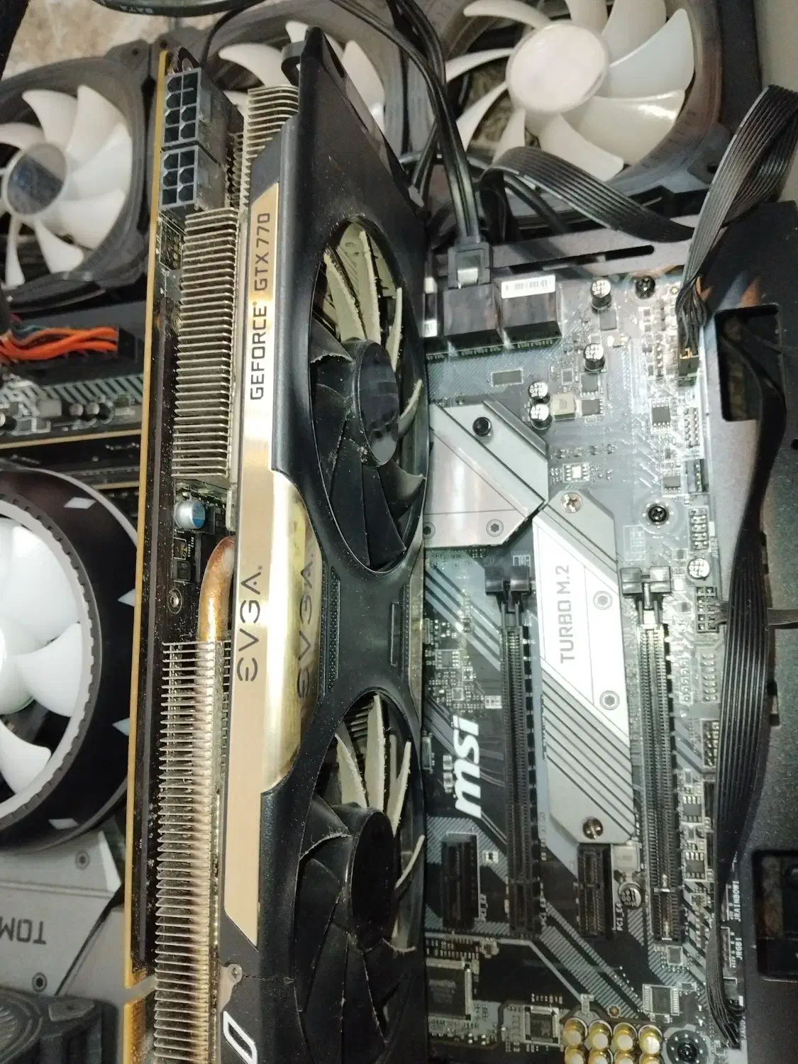 کارت گرافیک gtx 770 evga 2gb DDR5|قطعات و لوازم جانبی رایانه|کنگاور, |دیوار