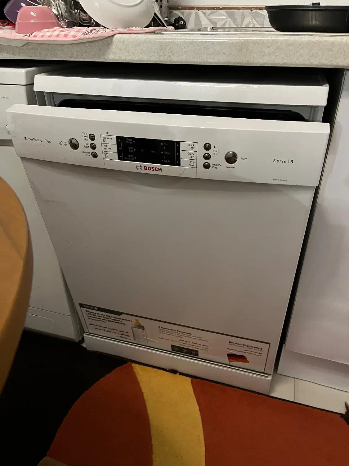 ماشین ظرفشویی بوش ۱۲نفره|ماشین ظرفشویی|خرم‌آباد, |دیوار