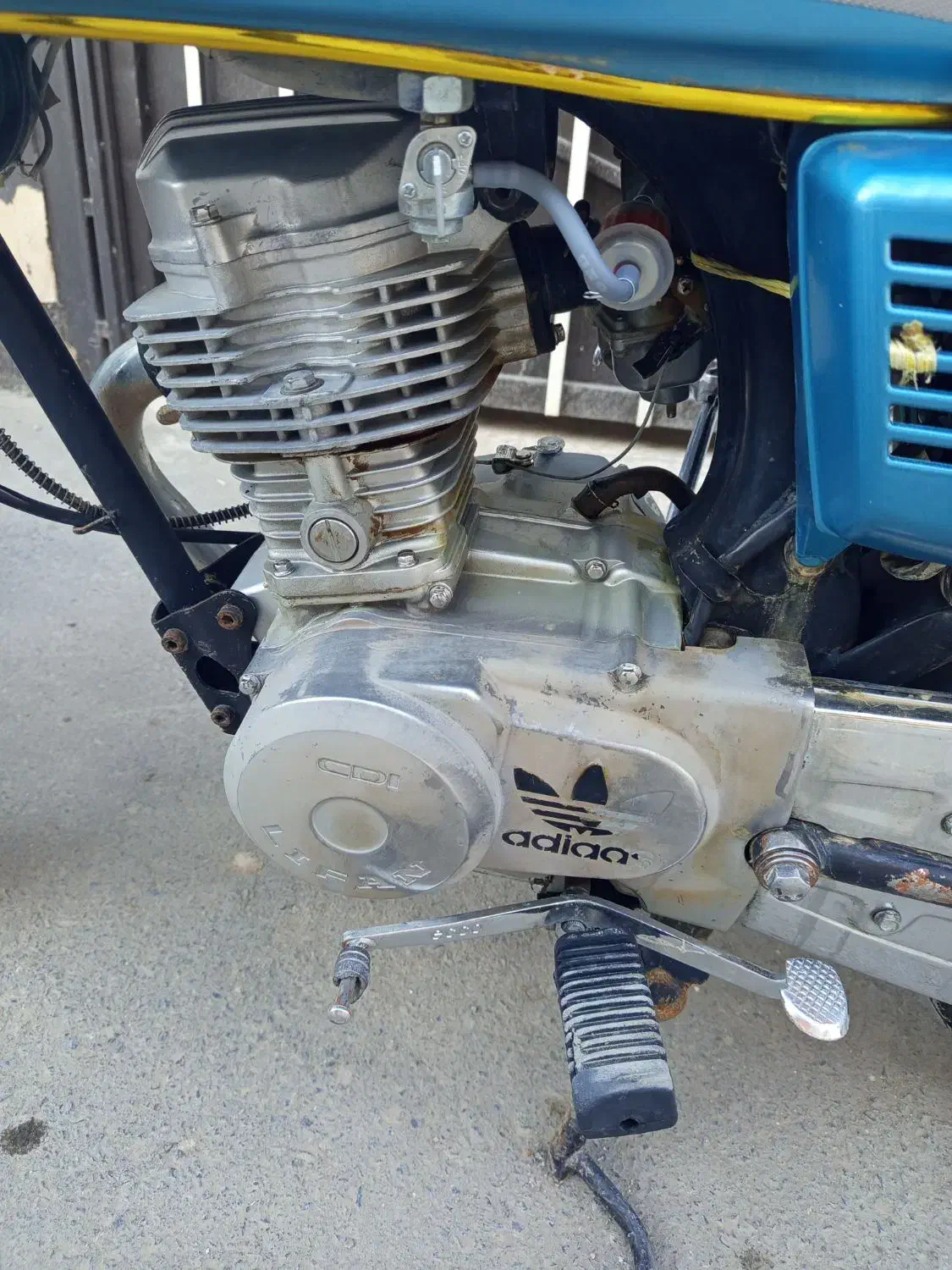 موتور ۱۲۵ مدل ۹۳|موتورسیکلت|ابریشم, |دیوار