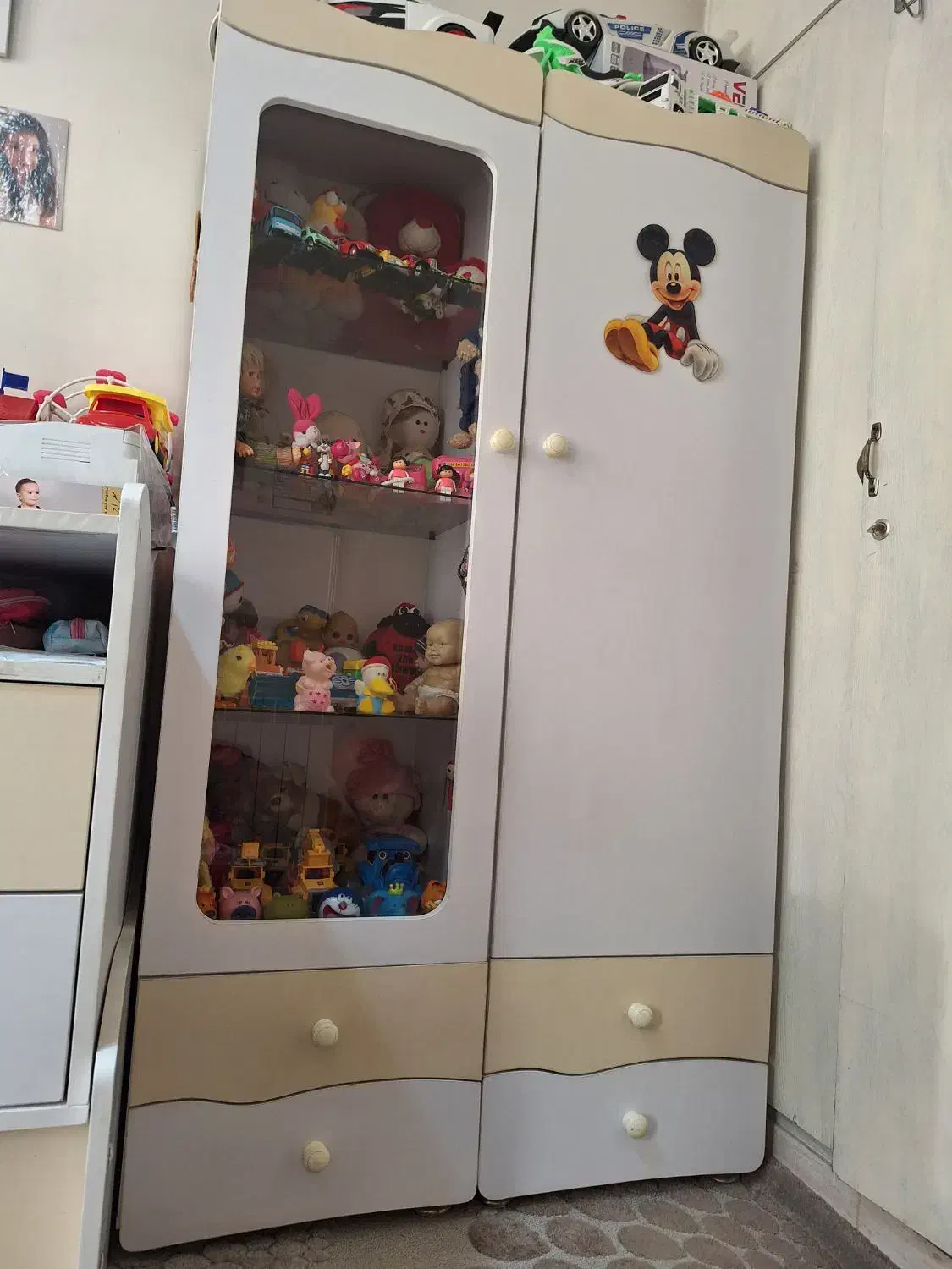 تخت و کمد کودک و نوجوان|تخت و سرویس خواب|پاکدشت, پاکدشت (مامازند)|دیوار