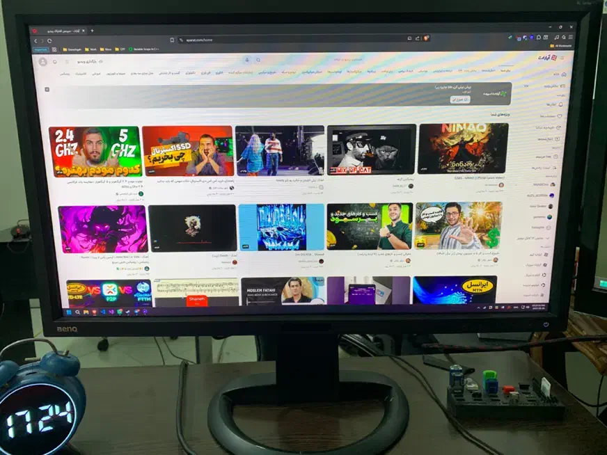 مانیتور BenQ ۲۷ اینچ 4K|قطعات و لوازم جانبی رایانه|ری, فیروزآبادی|دیوار