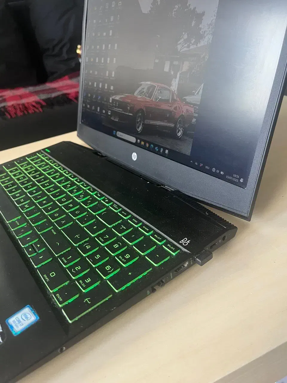 HP Pavilion Gaming Laptop لپ تاب گیمینگ اچ پی i7|رایانه همراه|قم, شهرک قدس|دیوار