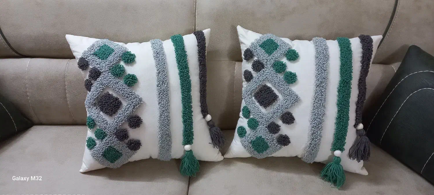 کوسن و رانر پانچ دوزی|مبلمان خانگی و میز عسلی|مشهد, فرودگاه|دیوار