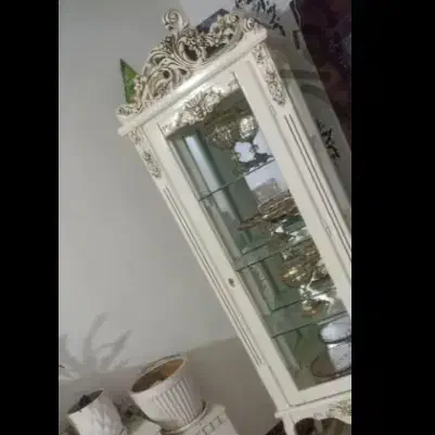 بوفه وجاکفشی ست سفیددرحدخشک مخصوص جهیزیه عروس|بوفه، ویترین، کنسول|زابل, |دیوار