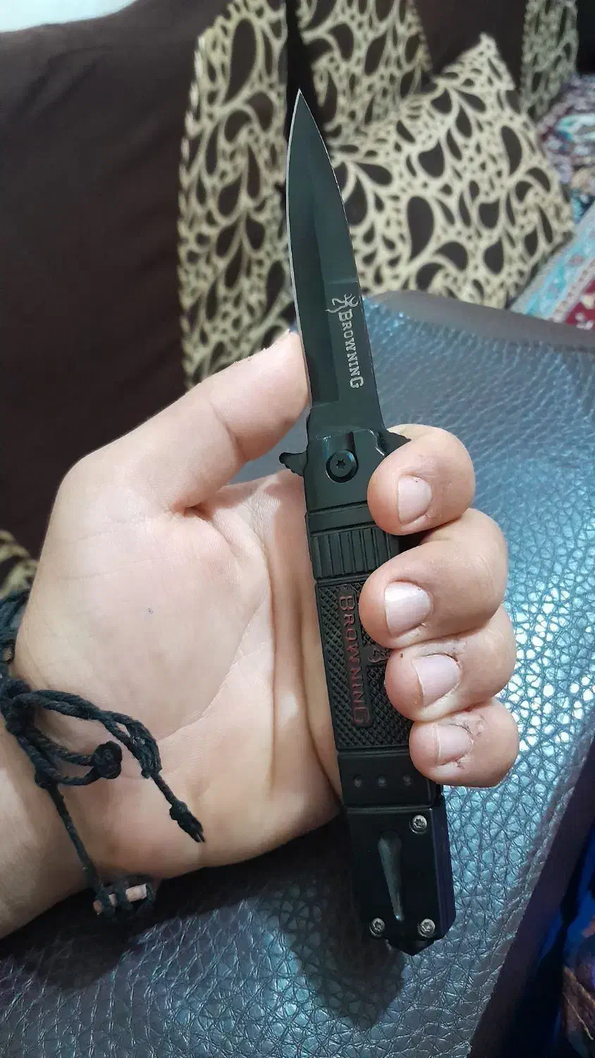 چاقو امریکای  برونینگ|کلکسیون اشیاء عتیقه|مسجد سلیمان, |دیوار