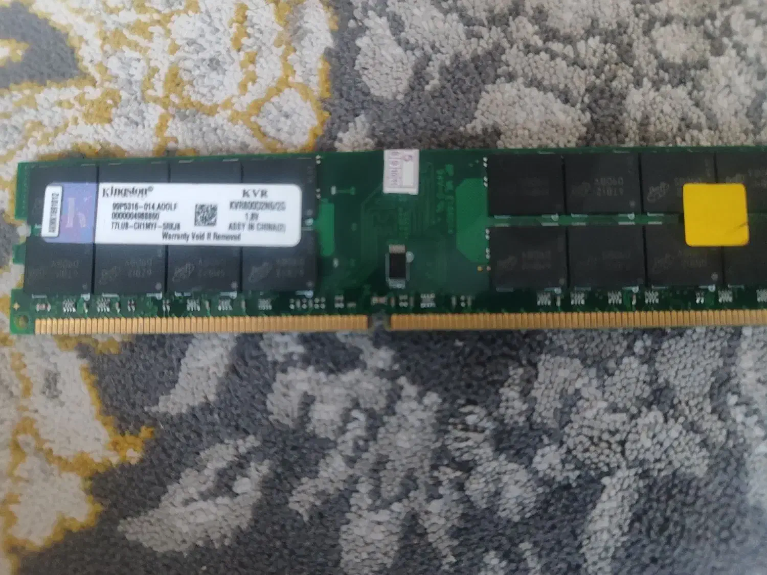 رم دو گیگ kingston|قطعات و لوازم جانبی رایانه|مشهد, کوشش|دیوار