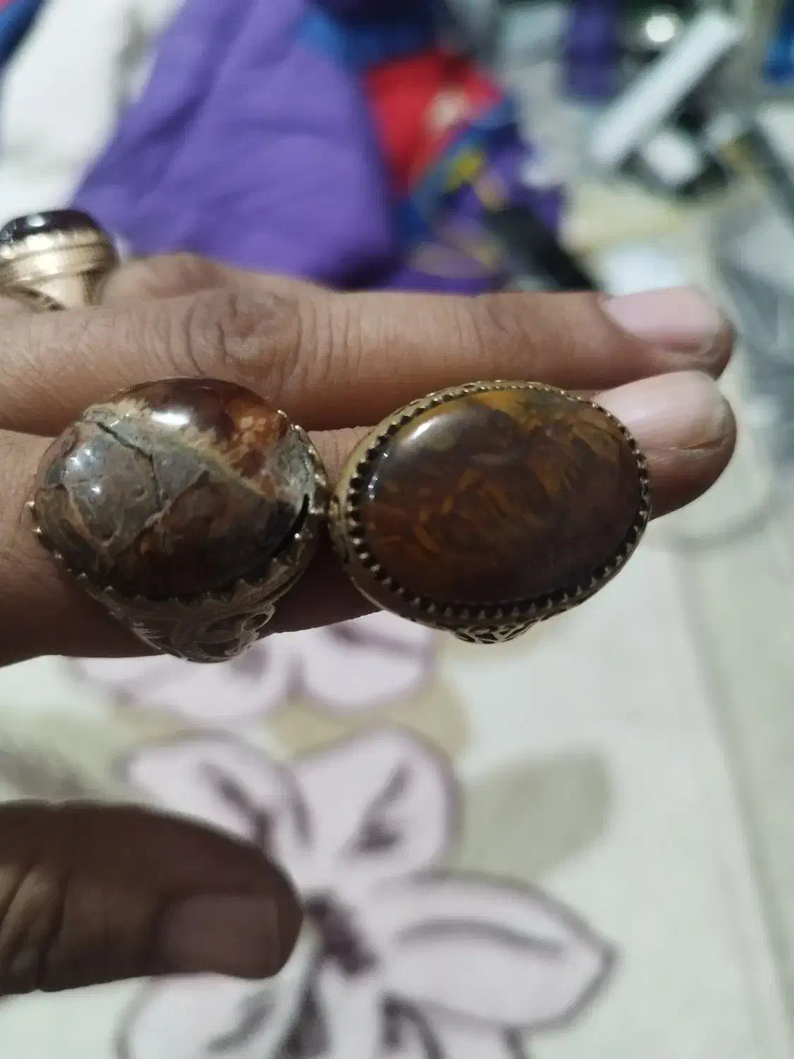 فروش2سنگ..ونگین قیمتی انگشر|کلکسیون اشیاء عتیقه|تهران, امام زاده عبدالله|دیوار