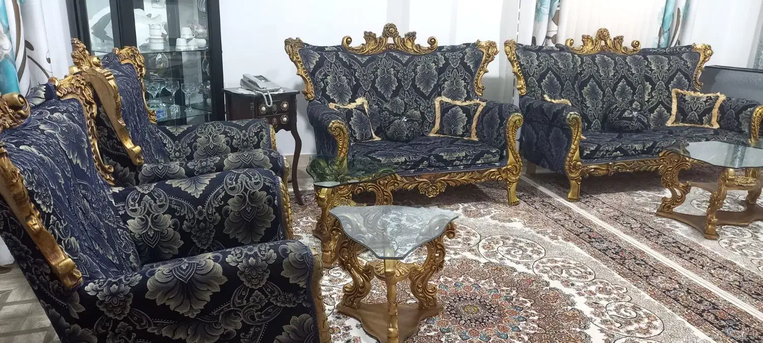 موبل ۷نفره|مبلمان خانگی و میز عسلی|سیاهکل, |دیوار