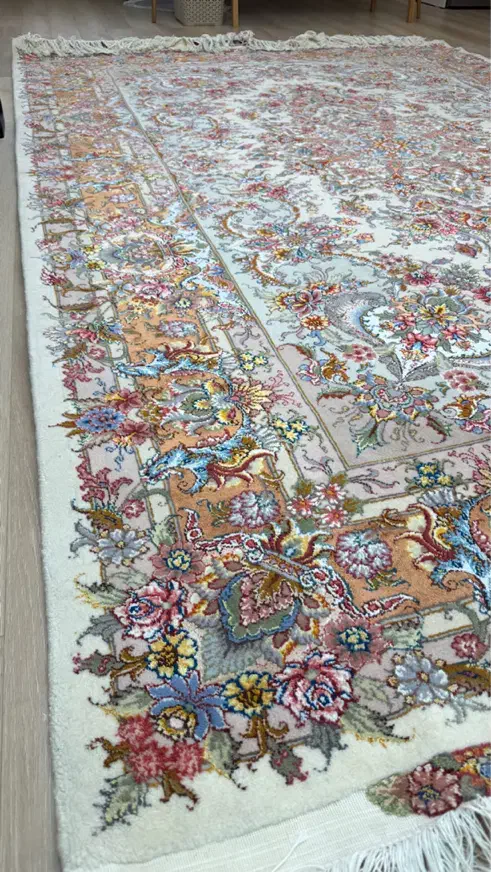 فرش ۶ متری ابریشم خطیبی دست باف|فرش|تهران, دریاننو|دیوار