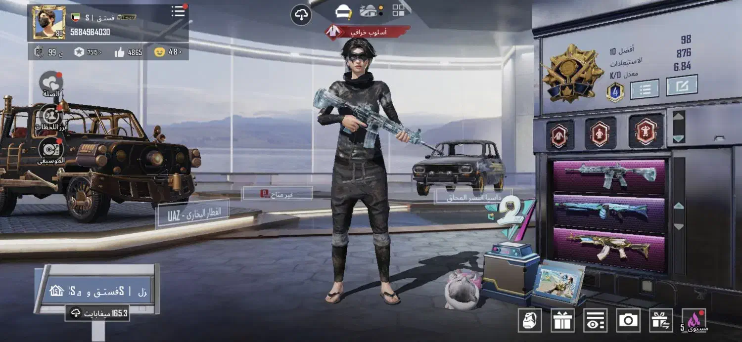 اکانت پابجی لول ۸۰ قدیمی|کنسول، بازی ویدئویی و آنلاین|شادگان, |دیوار