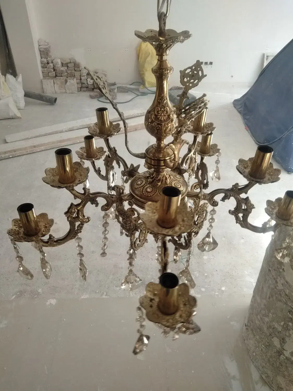 ۲تا۵شاخه۱تا۴شاخه برنز|لوستر و چراغ آویز|تهران, سازمان آب|دیوار