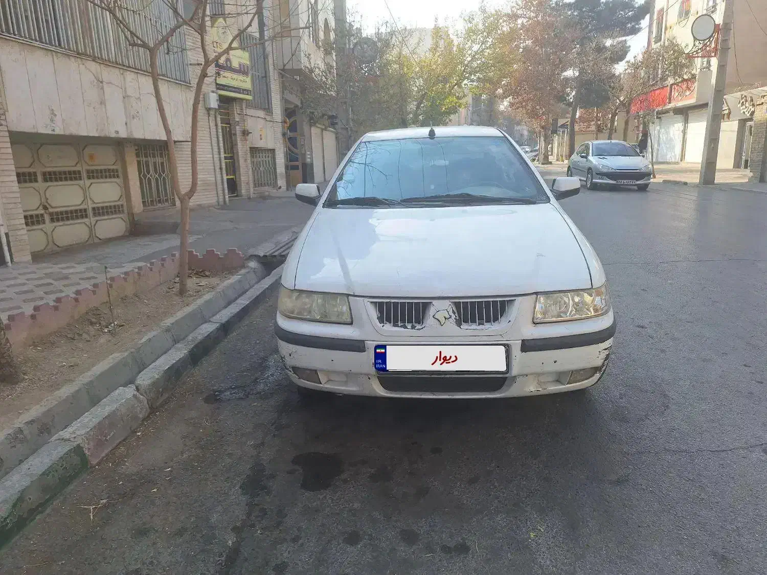 سمند سفید ال ایکس مدل ۸۸|خودرو سواری و وانت|اراک, |دیوار