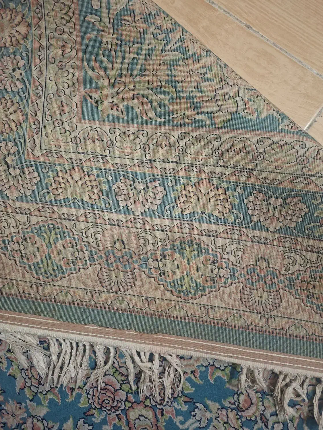 قالیچه ابریشمی ماشینی ۴ متری|فرش|مشهد, امیر|دیوار