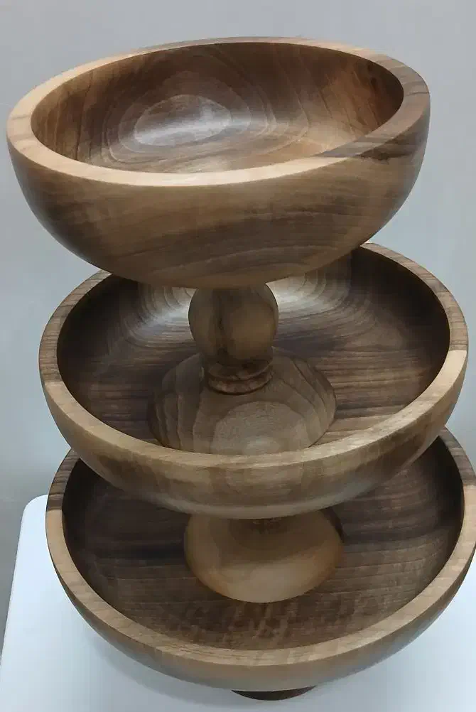 سرویس پذیرایی چوبی|ظروف سرو و پذیرایی|اراک, |دیوار